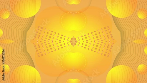 Animated moving wallpapers in the shape of a circle with an abstract fluid color gradient.