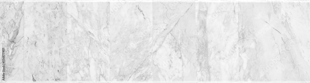 Naklejka premium natural White marble texture for skin tile wallpaper luxurious background. Creative Stone ceramic art wall interiors backdrop design. picture high resolution.