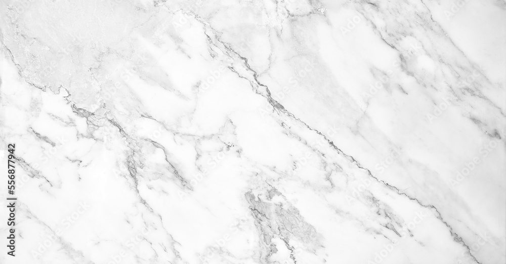 Obraz premium natural White marble texture for skin tile wallpaper luxurious background. Creative Stone ceramic art wall interiors backdrop design. picture high resolution.