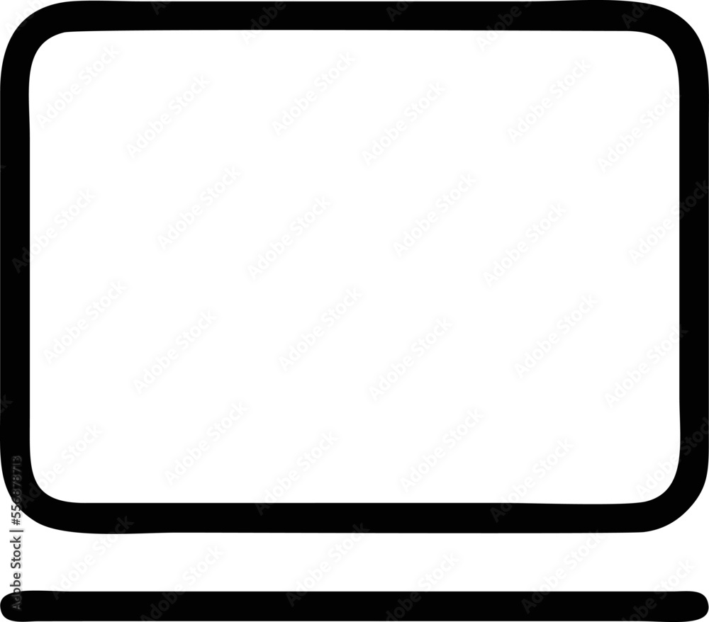 Computer icon symbol in a white background, black laptop icon symbol on the white background
Computer icon symbol in a white background, black laptop icon symbol on the white background