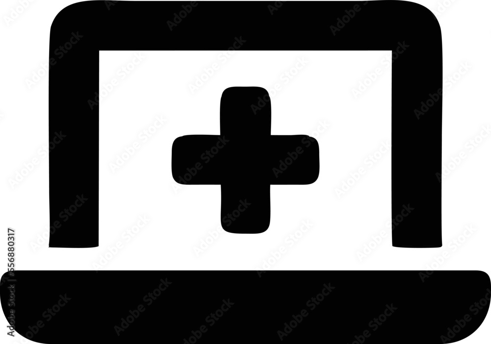 Computer icon symbol in a white background, black laptop icon symbol on the white background
Computer icon symbol in a white background, black laptop icon symbol on the white background
