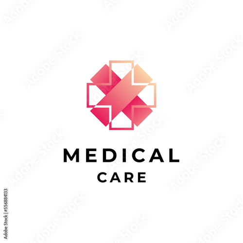 medical and first aid logo design