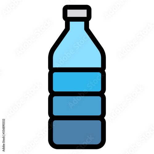 Bottle line icon