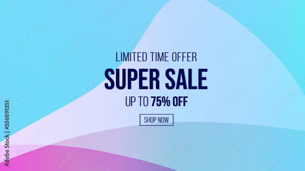 Sale Shopping Poster or banner background. Flash Sales banner template design for social media and website. Special Offer Flash Sale campaign or promotion.