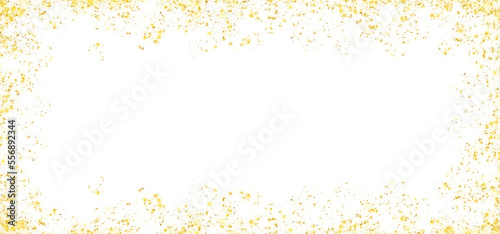 shining gold magic dust frame particles