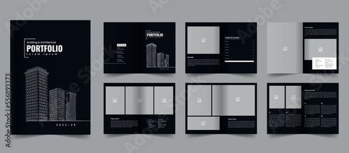Architecture Portfolio Template Design