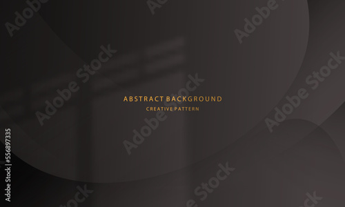 Fototapeta Naklejka Na Ścianę i Meble -  Abstract Geometric Gradient Dark Grey Shadow Overlay ESP 10 Background