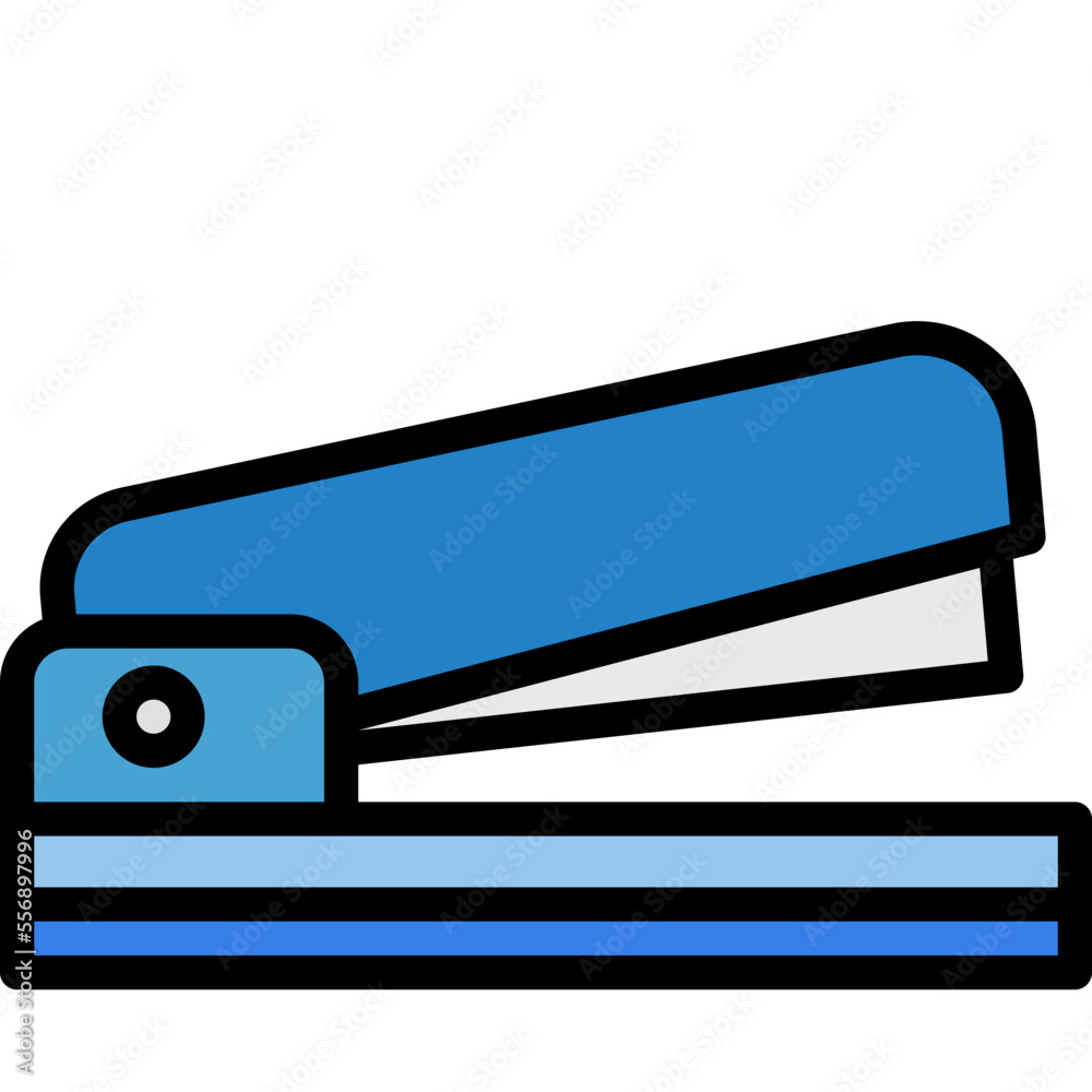 stapler line icon stapler line icon