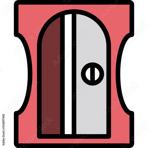 pencil sharpener line icon