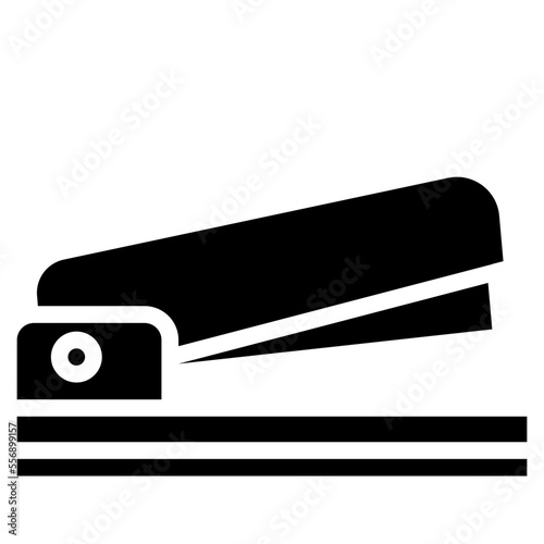 stapler glyph icon