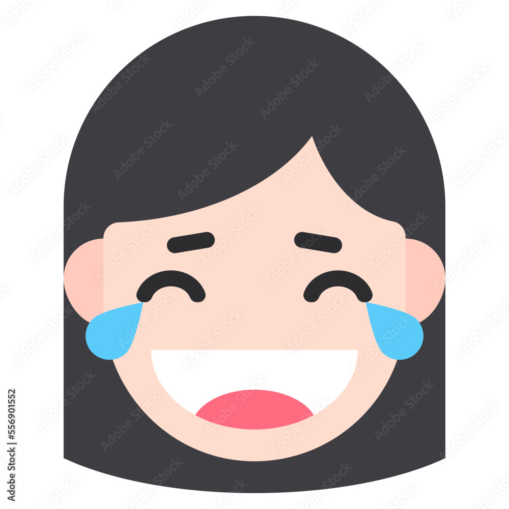 laugh flat icon laugh flat icon