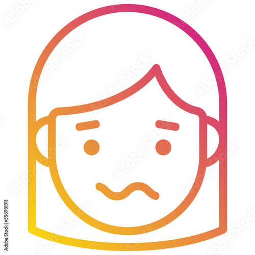 dizzy gradient icon