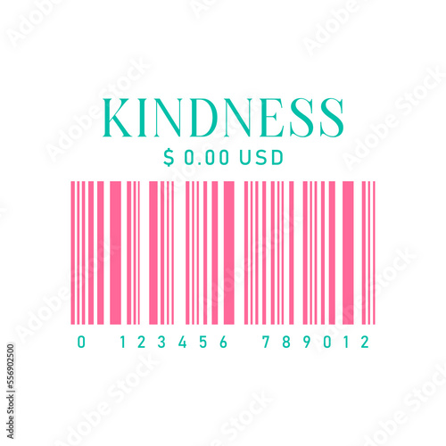 Kindness slogan text vector illustration design for fashion graphics and t shirt prints