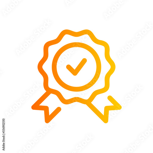badge gradient icon
