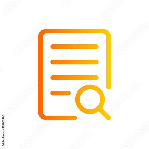 list gradient icon