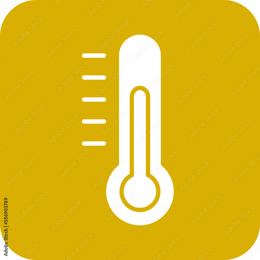 Thermometer Icon Style