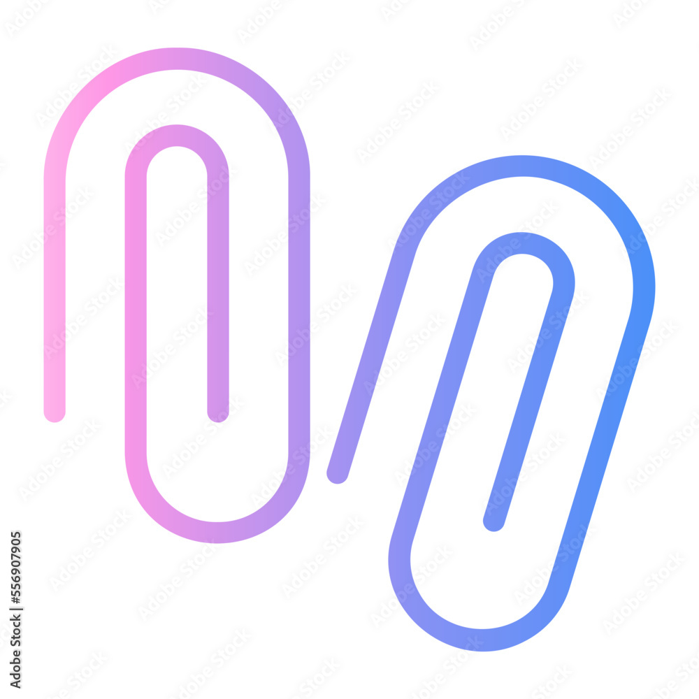 Obraz premium paper clip icon