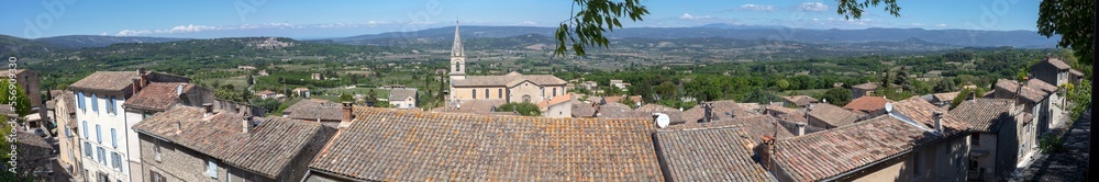  Surroundings viewed from Bonnieux - Luberon - Vaucluse - Provence-Alpes-Côte d'Azur - France