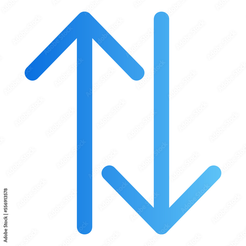 up down gradient icon up down gradient icon
