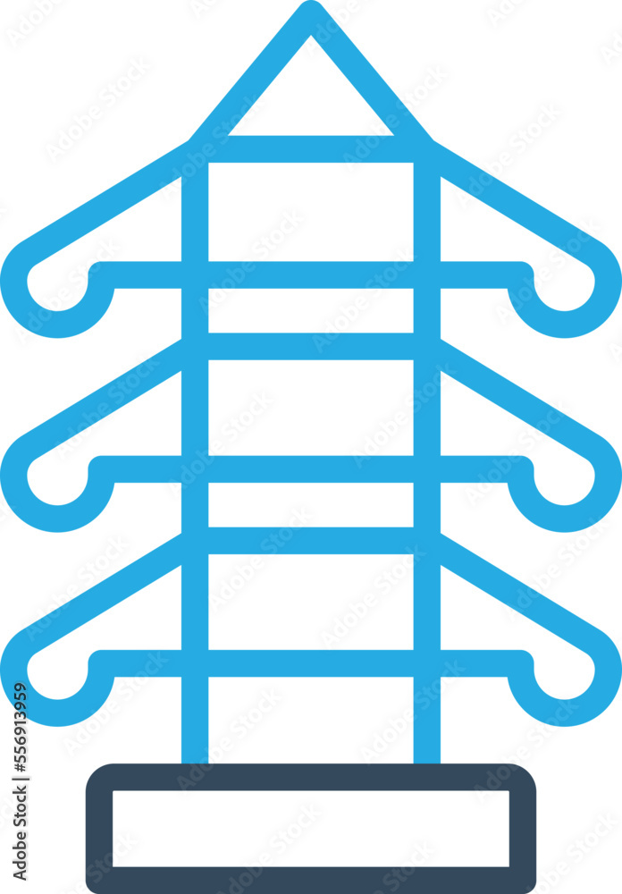 Green electricity tower Vector Icon
Green electricity tower Vector Icon