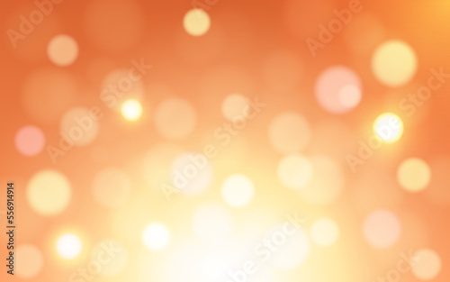 Evening light bokeh abstract background, Vector eps 10 illustration bokeh particles, Background decoration