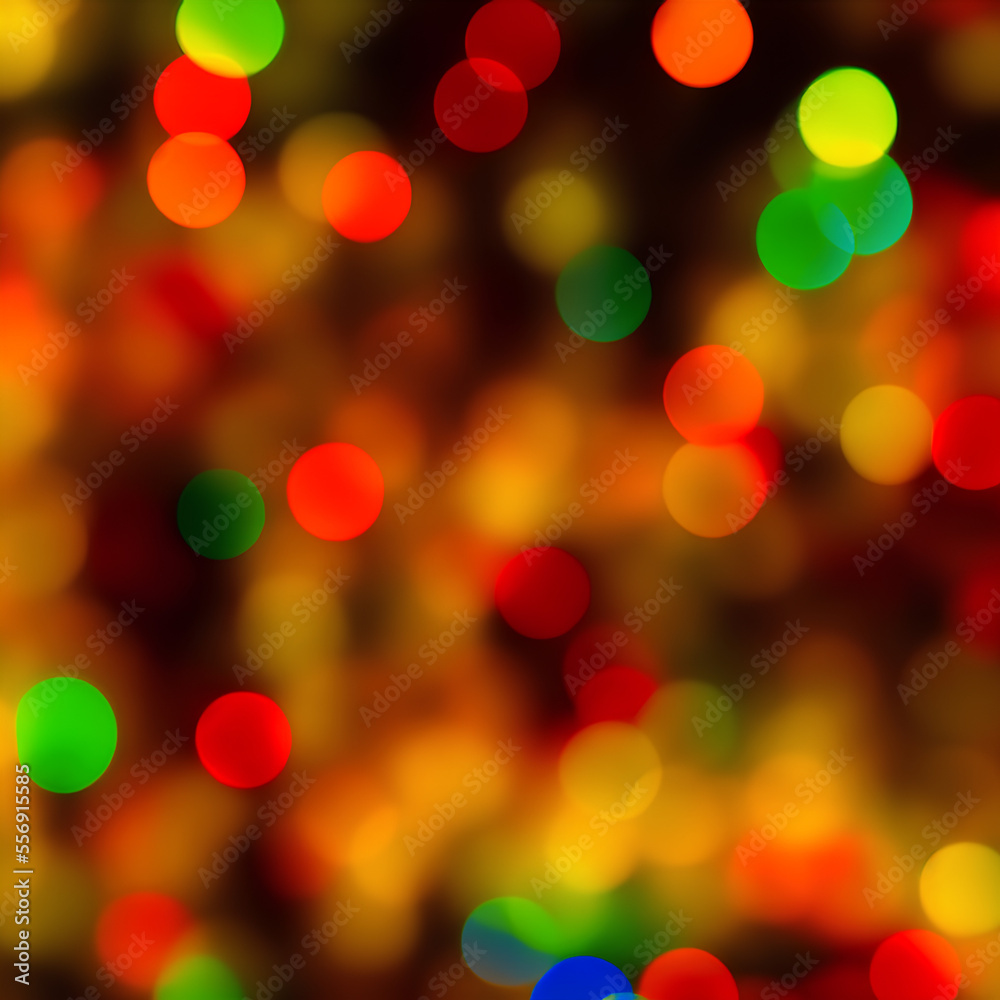 Obraz premium Gradient Bokeh Background Generative AI