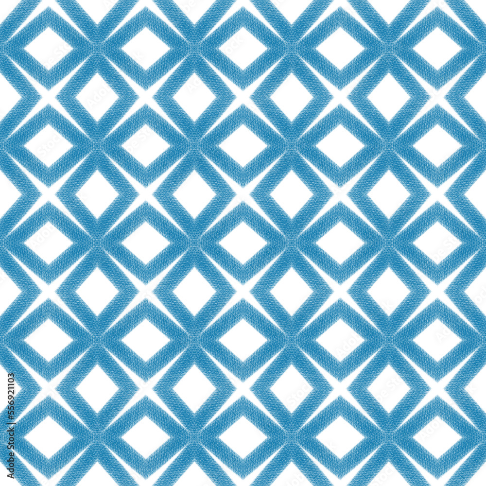 Striped hand drawn pattern. Blue symmetrical Striped hand drawn pattern. Blue symmetrical