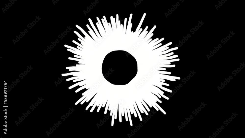 hole in black backgroun. icon sign or symbol animation. White Highlight Elements. Doodle loop animation. doodle style on transparent background. Jittery Artistic Motion. scribble seamless loop animati