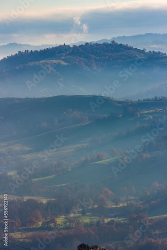 hills in val samoggia bolognese hills photo