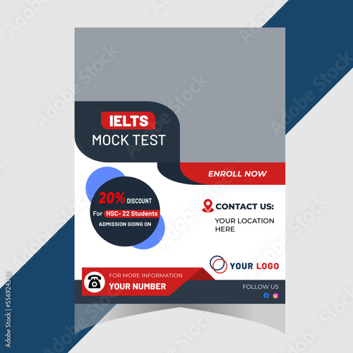 Ielts social media post design