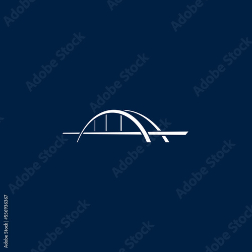 Bridge logo or icon design