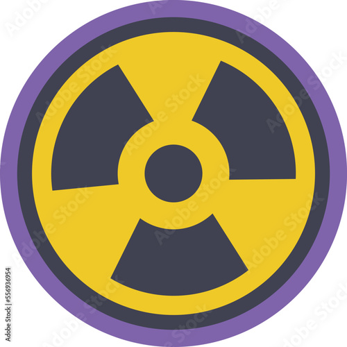 Radiation Vector Icon
