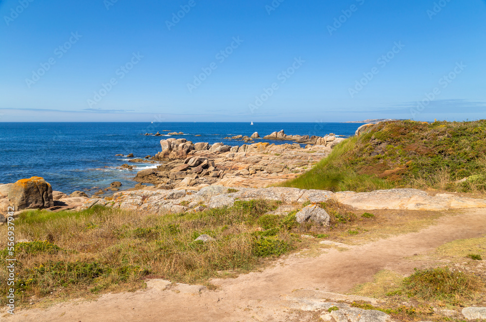 Galicia rocky coast