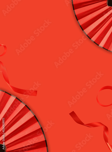 Chinese New year red background. red background.
