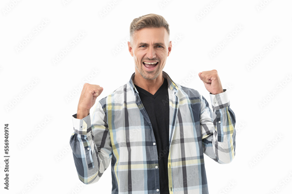 photo of successful mature man with grizzled hair. mature man isolated on white photo of successful mature man with grizzled hair. mature man isolated on white