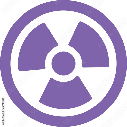 Radiation Vector Icon
