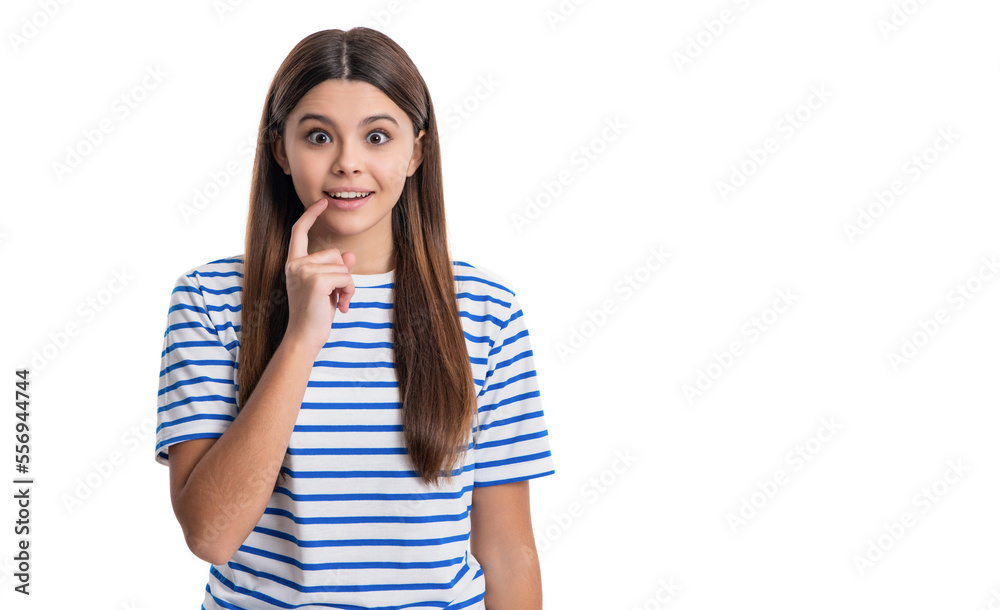 teen girl show teeth isolated on white background. teeth of teen girl in tshirt. teen girl teen girl show teeth isolated on white background. teeth of teen girl in tshirt. teen girl