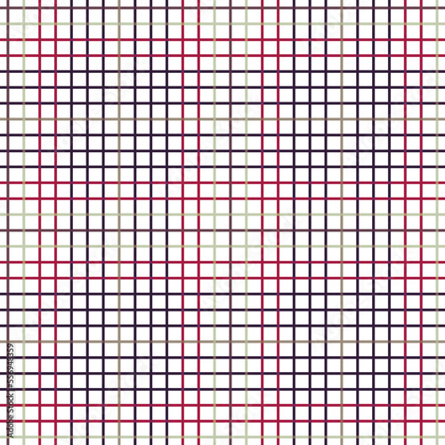 Decorative tartan plaid tiles pattern illustration