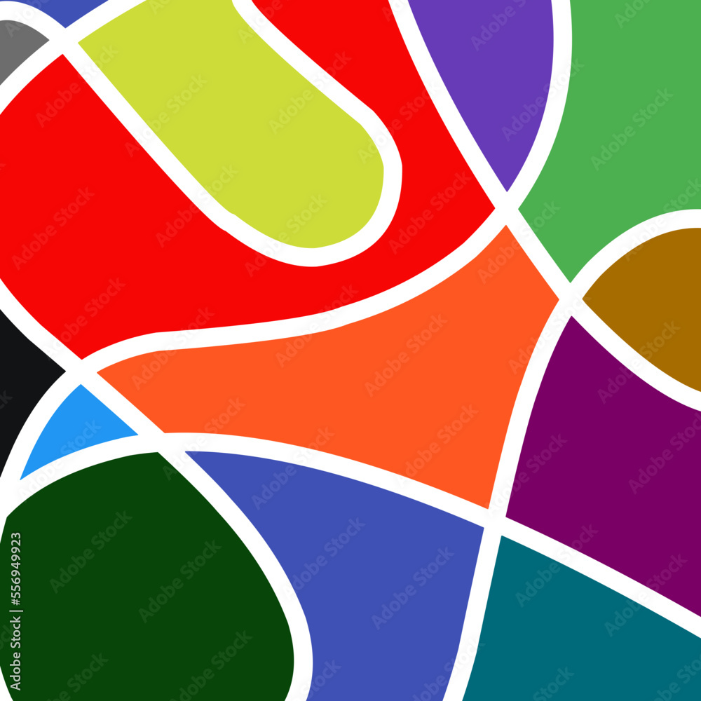 Obraz premium background with circles