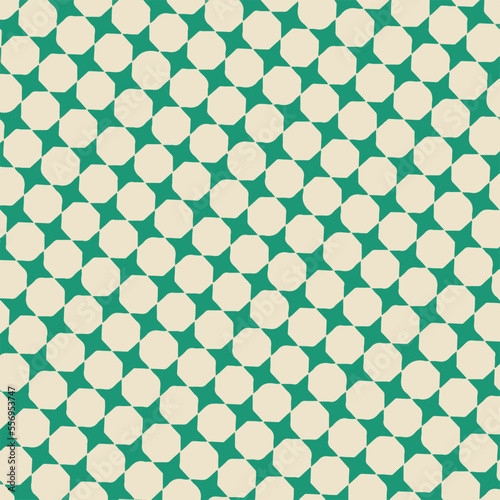 Seamless geometric style vector pattern design