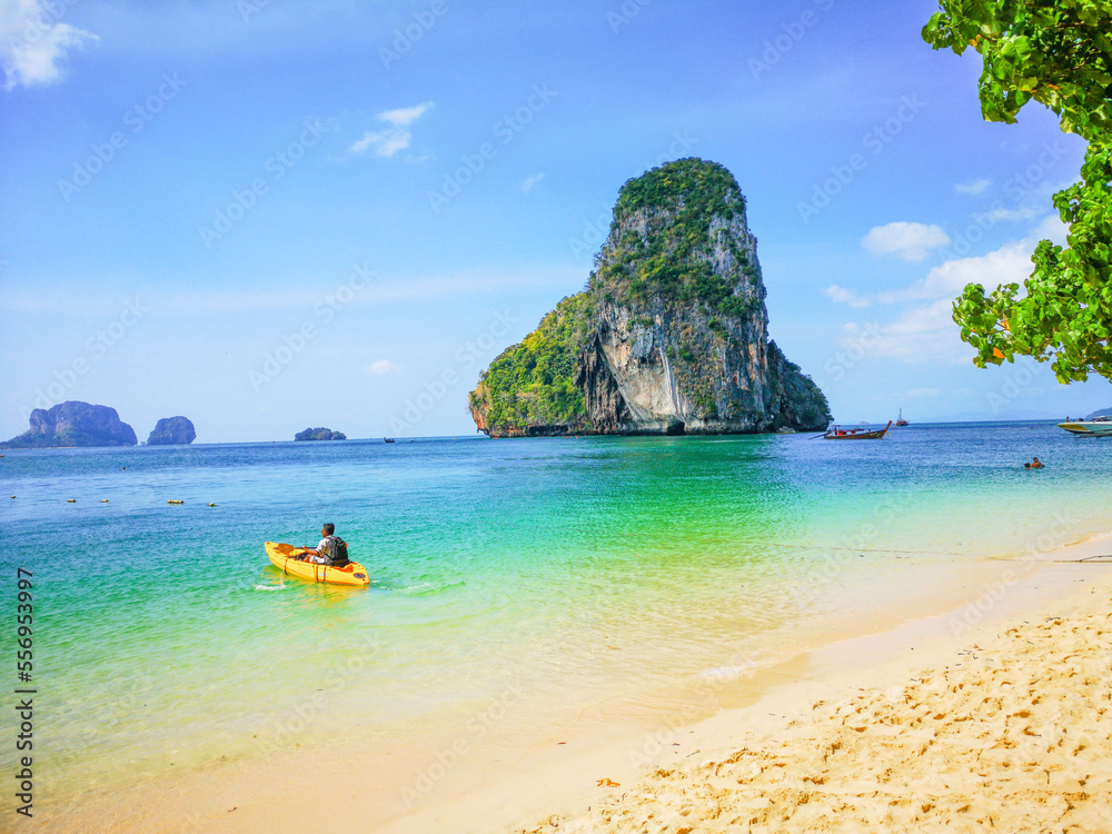 Fototapeta premium Railay Beach Krabi (Rai Leh Beach)