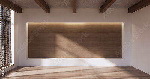 muji room interior with shelf wall japanese style design hidden light