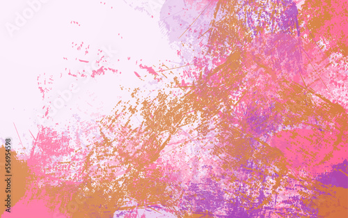 Abstract grunge texture multicolor background vector