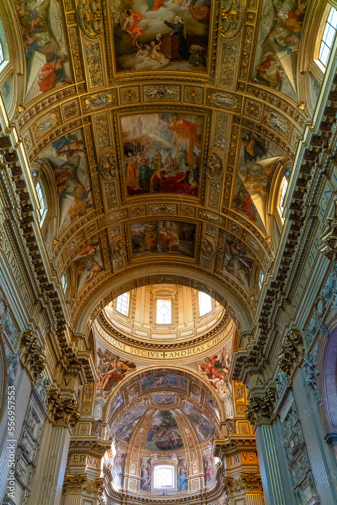 Interior of the Basilica of St. John Lateran