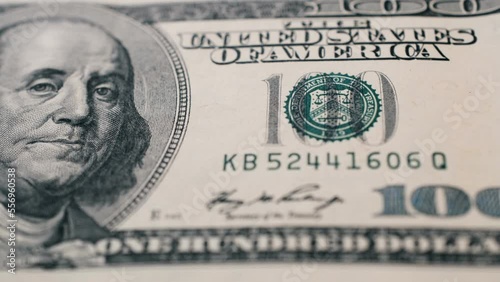 Wallpaper Mural a hundred dollar bill close portrait of benjamin franklin Torontodigital.ca