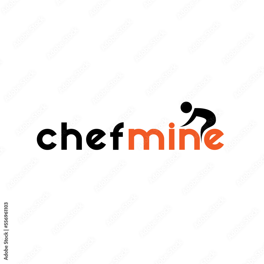modern chef logo design modern chef logo design