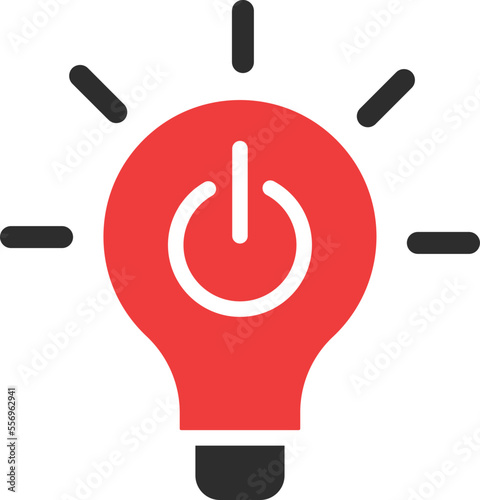 Creative bulb Vector Icon 
