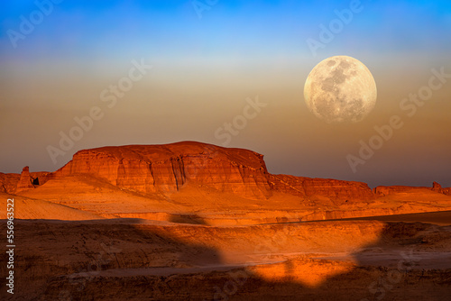 Iran. Spectacular moonscape of the Lut Desert  Persian  Dasht-e Lut  was included on UNESCO s World Heritage List 