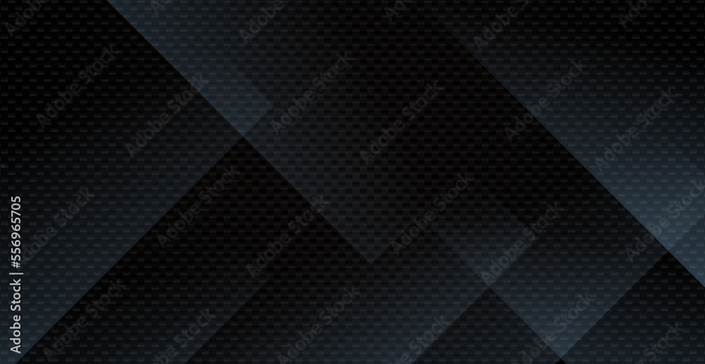 Obraz premium Black abstract geometric texture background. Modern shape concept. eps10 vector