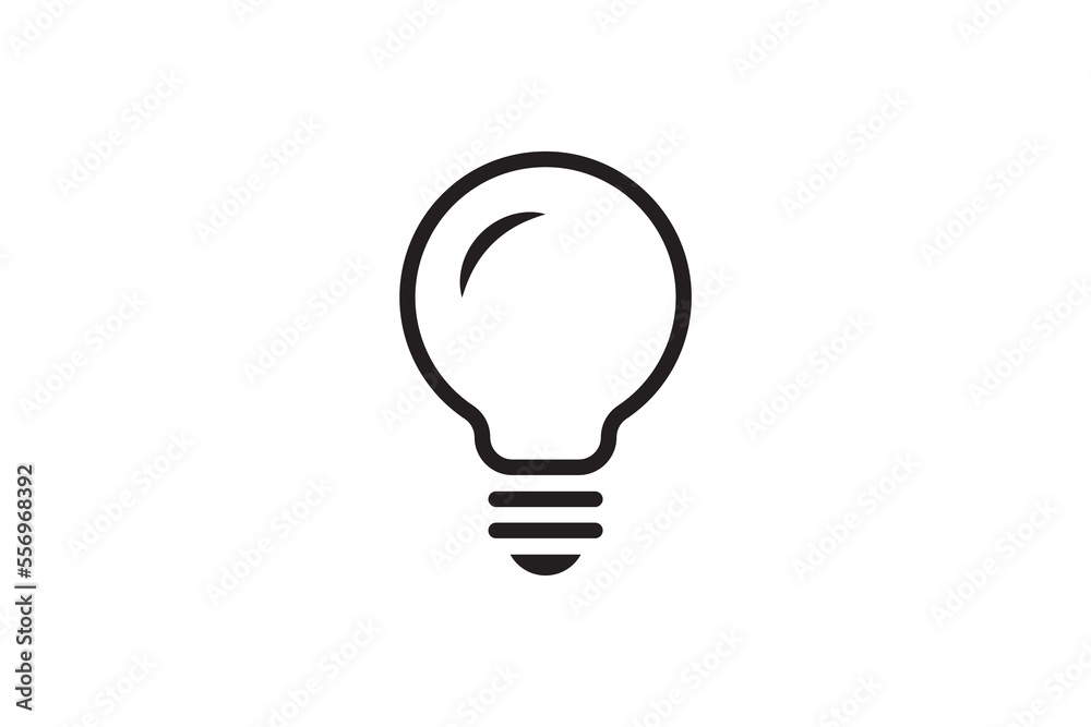 Electric light bulb icon. Electricity lamp symbol. Vector illumination sign. Electric light bulb icon. Electricity lamp symbol. Vector illumination sign.